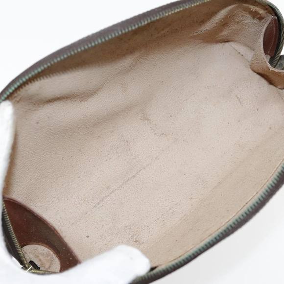 LOUIS VUITTON Monogram Trousse Demi Ronde Cosmetic Pouch M47520 LV Auth 94328 - Picture 10 of 16